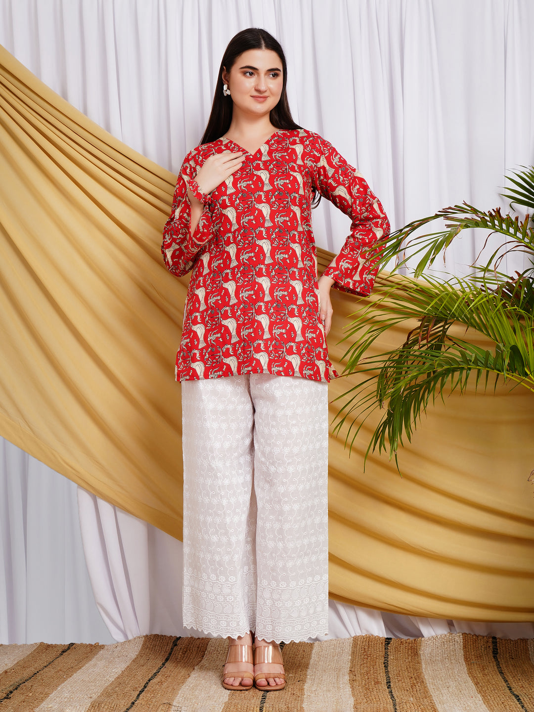 Mayuri Block Print Pure Cotton Kurti