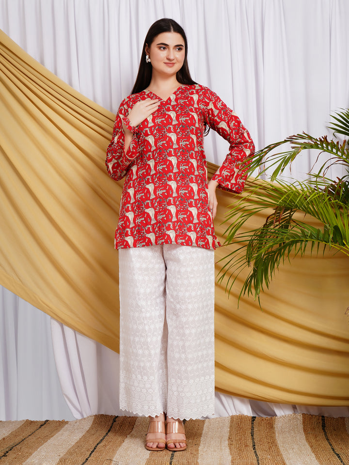 Mayuri Block Print Pure Cotton Kurti