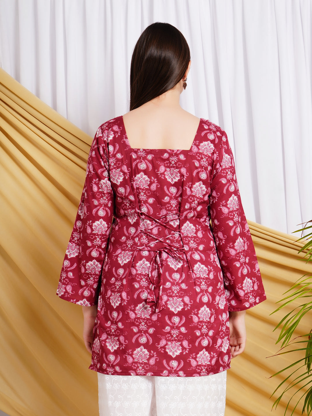 Kumkum Block Print Pure Cotton Kurti