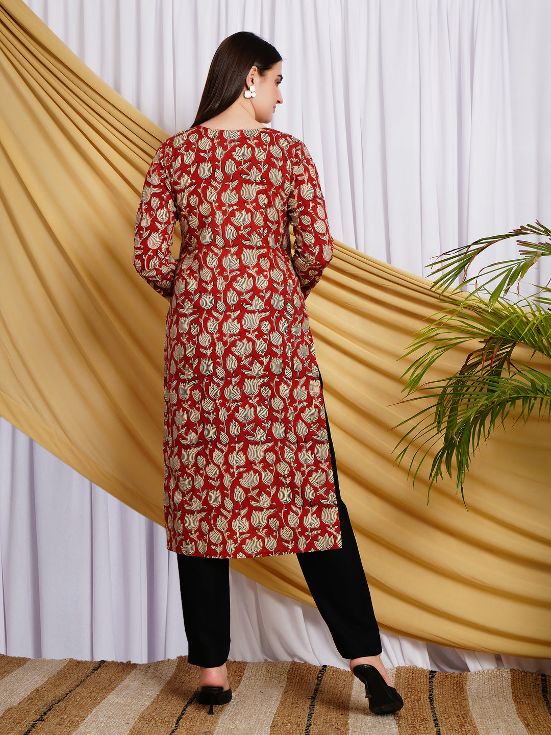 Nalini Bagru Print  Pure Cotton Kurta